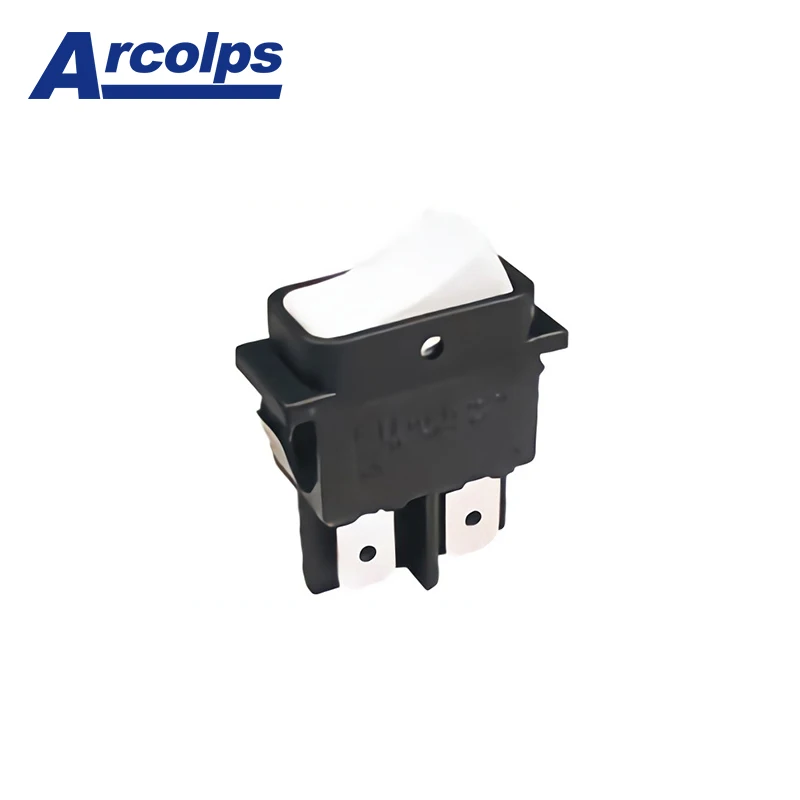 Black Red Blue Yellow On Off On Circuit Breaker Wall Rocker Switch