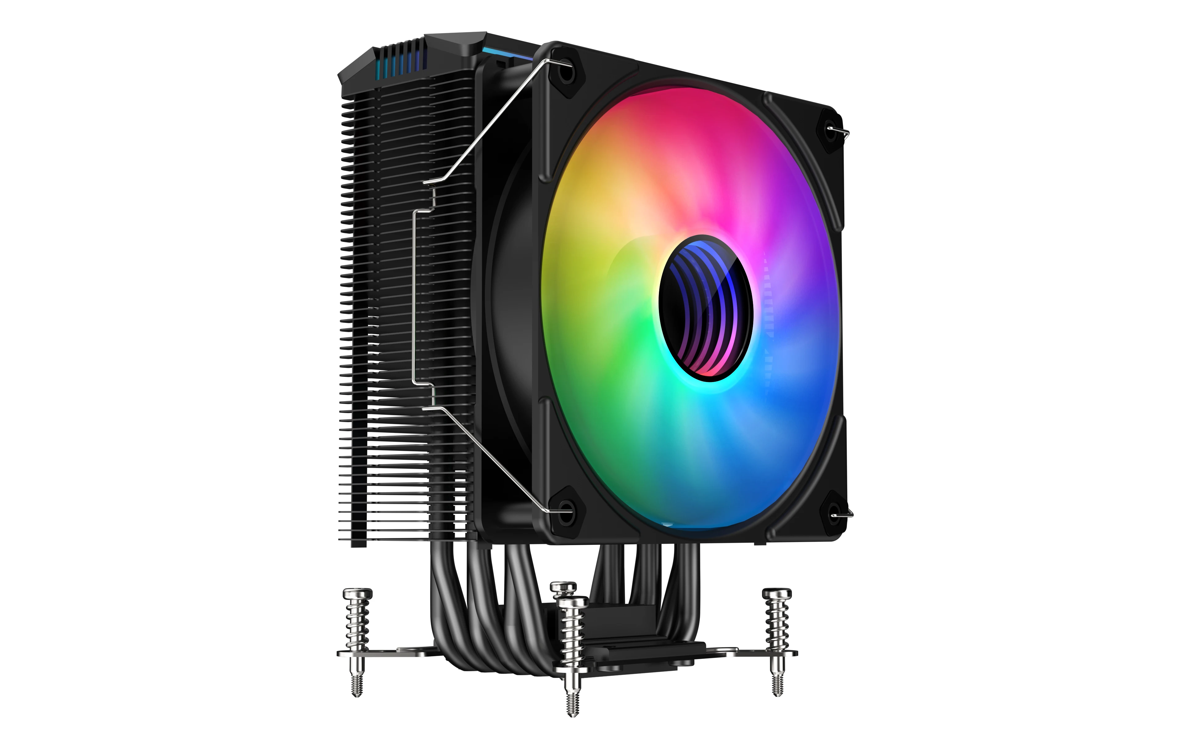 SAMA 6 Heat Pipes CPU Cooler 120mm PWM 4 Pin PC Radiator quiet for Intel LGA 1700 1200 1150 1151 1155 AMD AM4 AM5 CPU Cooling F