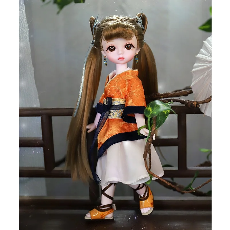 Wholesale Plastic Anime 1/6 BJD Doll 28cm Joints Body Dolls Toys Girl Bjd Doll Girl Gifts