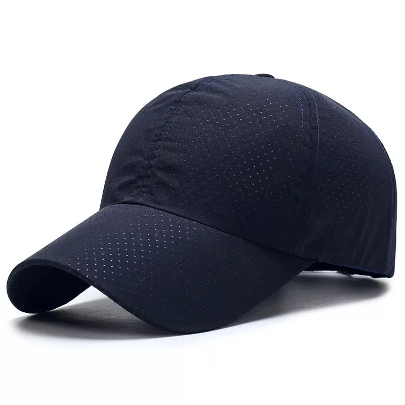 fashion sport caps with holes unisex summer snapback cap custom baseball caps