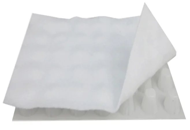 Low price HDPE Drainage Board with geotextile