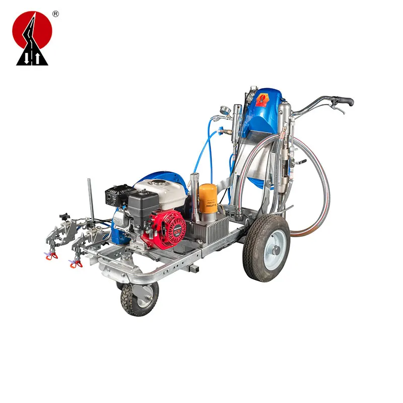 Заводская продукция ручной нажимной холодный распылитель высокого давления безвоздушный маркировочная машина для уличного покраски