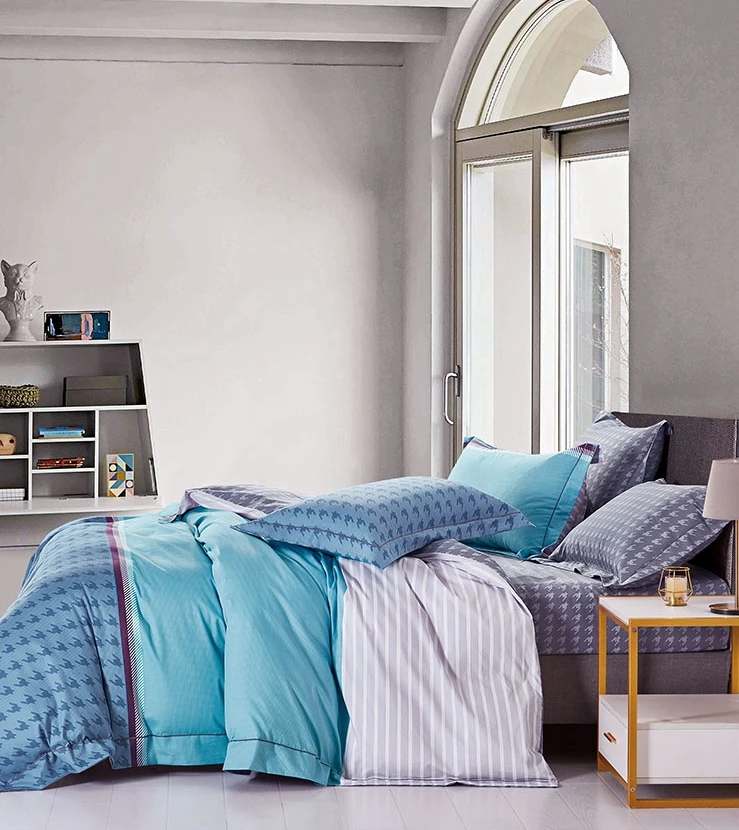 100% cotton hot design comforter set
