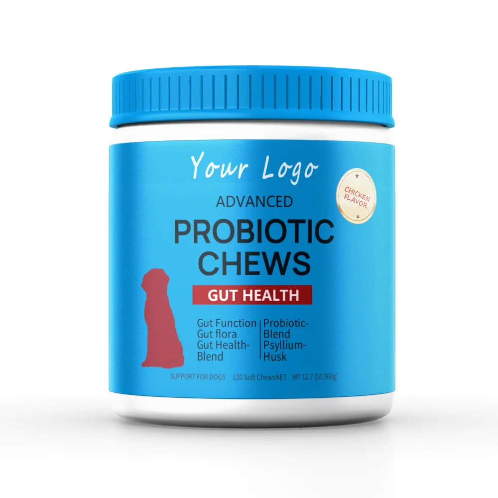 Stomach Guard | OEM/ODM Natural Probiotic Soft Chew Dog Snacks Optimal Intestinal Health Pet Food and Supplement