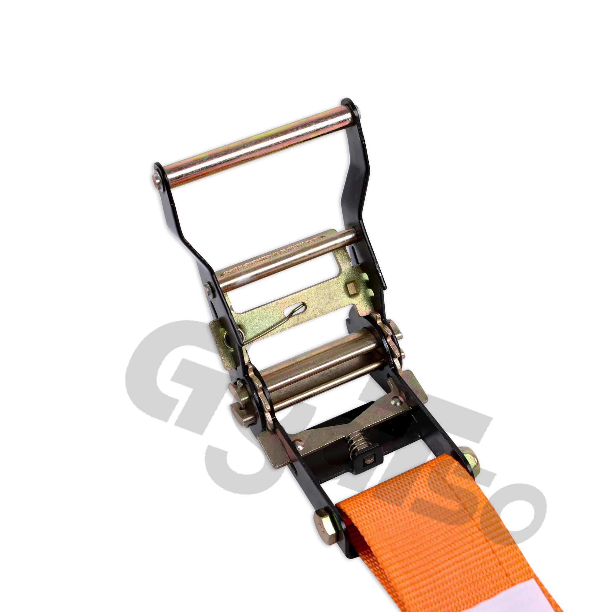 Logistics 2inch ratchet strap with e fittings tie down cargo strap e track