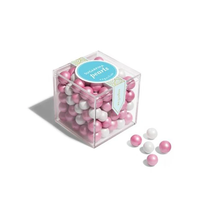 Boite acrylique Clear Bonbonniere en acrylique with Lid Acrylic Candy Box Small Mini Party Wedding Gift Box Jewelry Clear Box