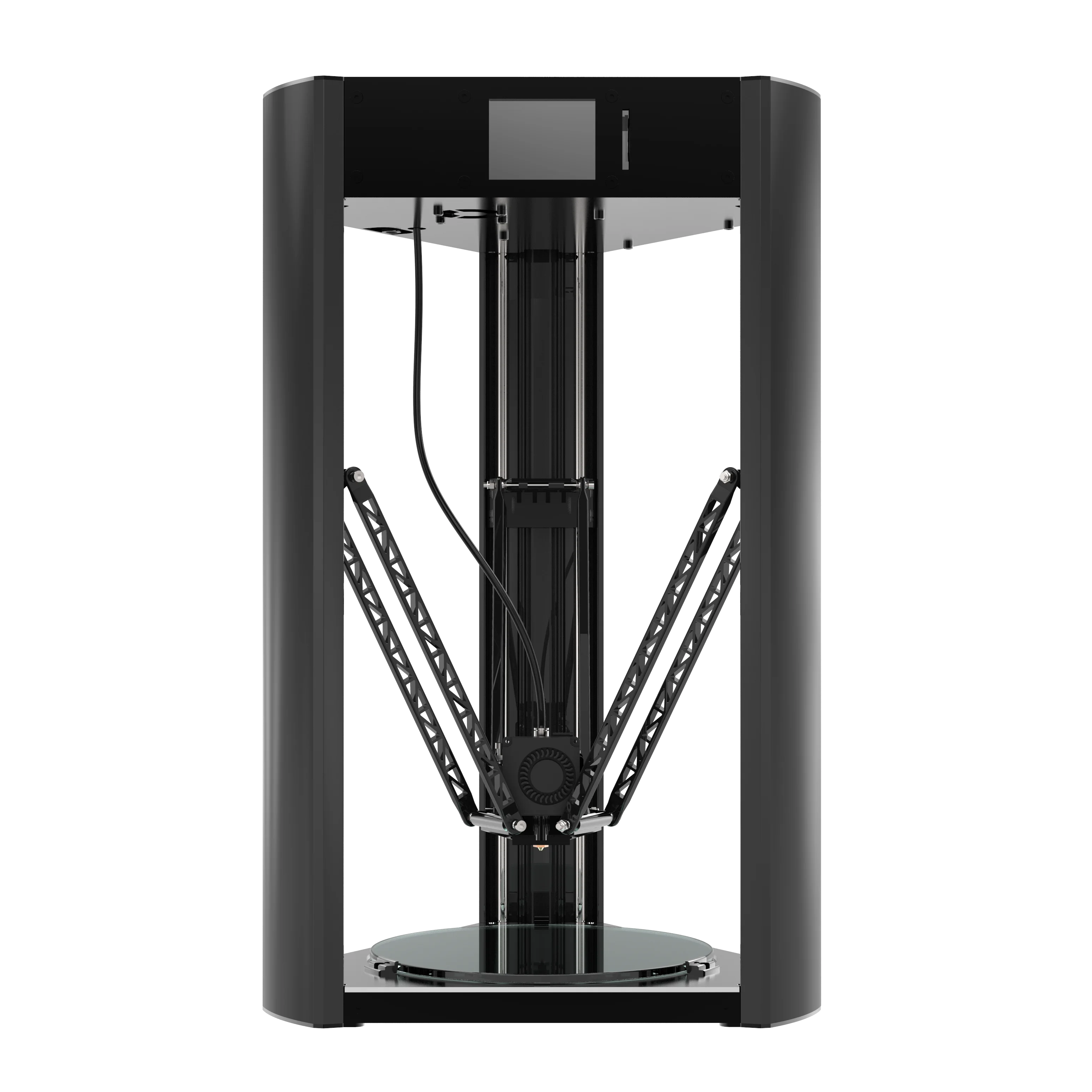 3D-принтер ZS E-Delta II Industrial FDM, устройство для быстрой 3d-печати прототипов, ПЭТГ нить, FDM 3D-принтер