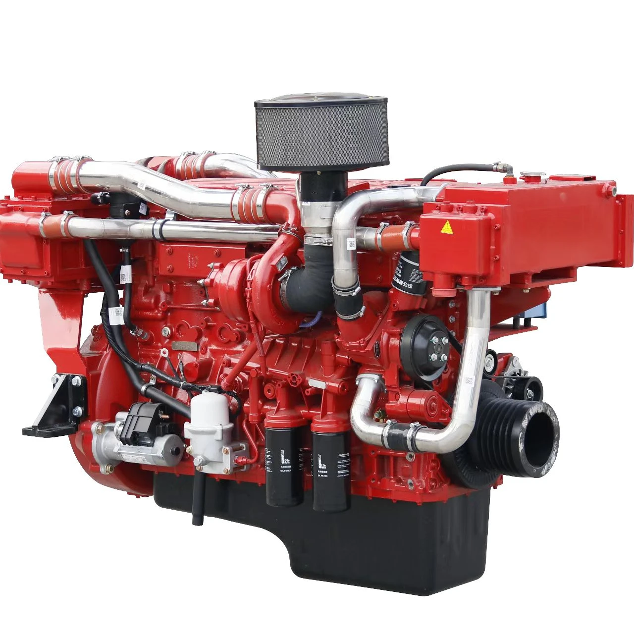 Strong Overall Rigidity 321kW High quality Inboard Boat Diesel Engine (1600566249344)