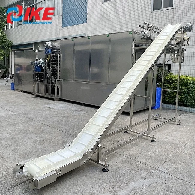 Potato continuous conveyor tunnel dryer for vegetable production line