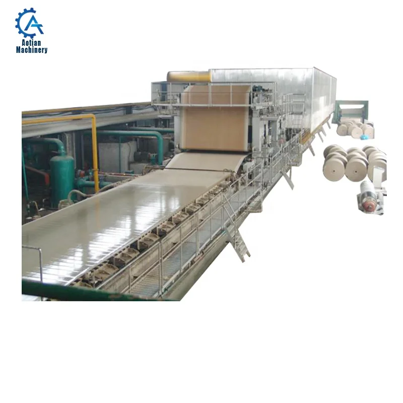 Paper Mill Factory Price Sale Machinery Production Equipment 3200mm Kraft Paper Machine