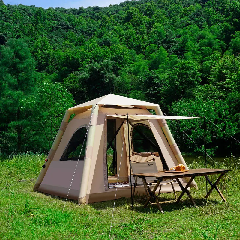 2-5 people china inflatable tent outdoor tentes camping en plein air oem inflatable tent for camping