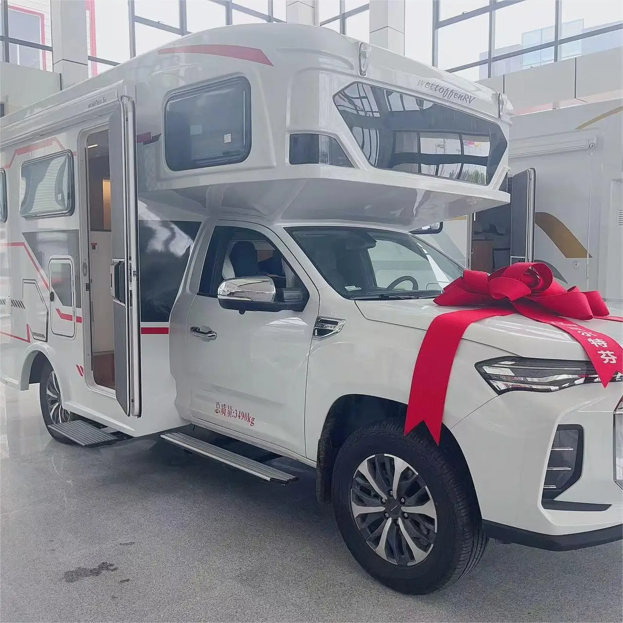 6 пассажиров, Китай, дом на колесах 4x4, автоматическая коробка передач, внедорожный туристический прицеп