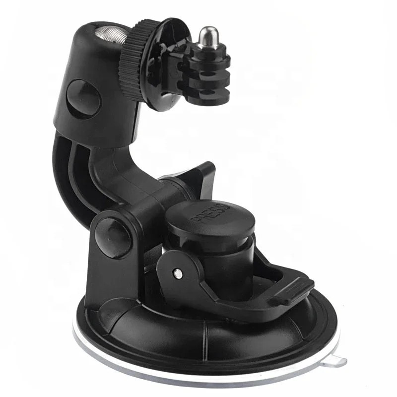 Junnx Universal 9CM Multi-Purpose Suction Cup Car camera Holder Adapter Mount with Screw for DJI Gopro Hero 10 9 8 7 6 5 4