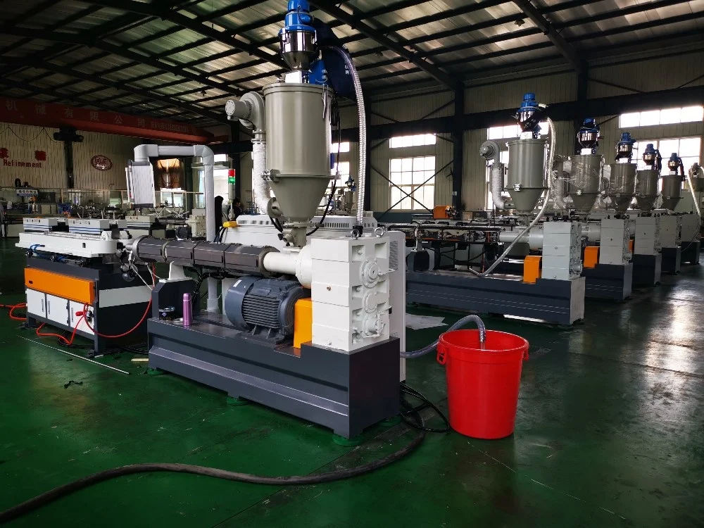 High Speed Flexible Corrugated Pipe Making Production Line PE Manufacturing Plant Machinery Repair Shops PVC Printing Shops