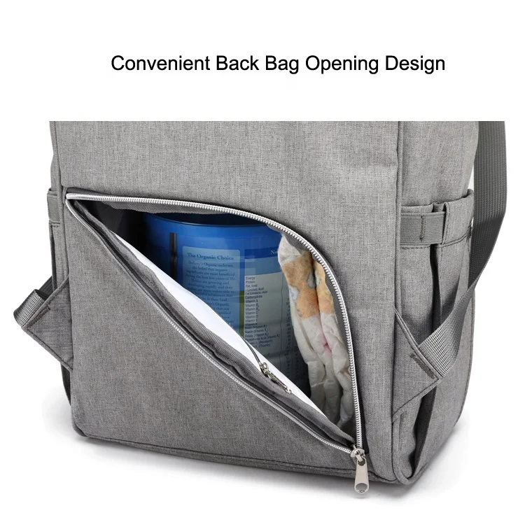 Large Capacity Nylon Waterproof Black Travel Backpack Designer Nursing Bag for Baby Care Hot USB Mummy Maternity Nappy Bag