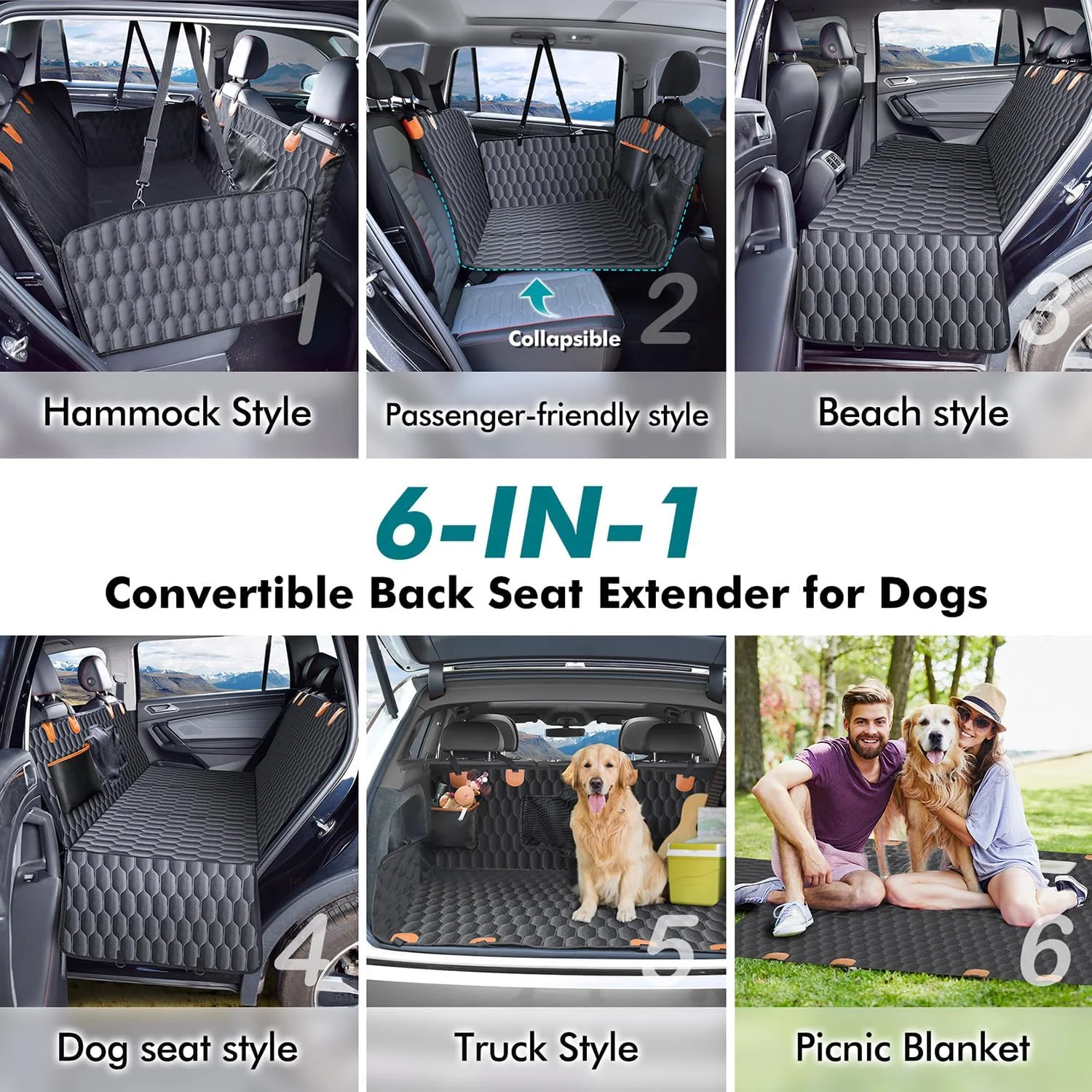 Best Price Hot Selling Waterproof Ocar Pet Seat Protector Portable Pet Mat