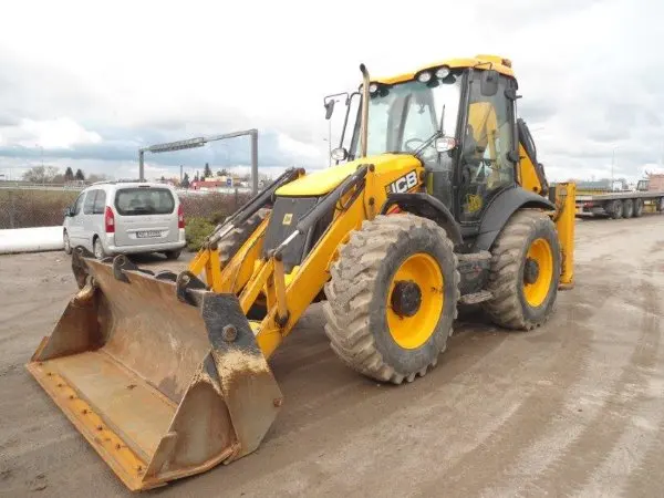 UK Made Original 4cx Retroexcavator Price Low in Shanghai Used JCB 4CX Backhoe Loader Cheap on
