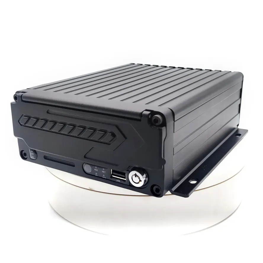 Support CMSV6 Platform 4G GPS WIFI 4Channels 1080P HDD/SD Card Mobile DVR MDVR kit Fleet Management