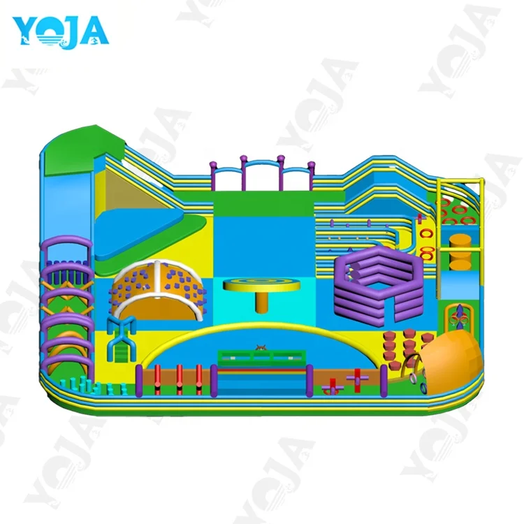 inflatable playground kids theme park for sale amusement park theme inflatable castle