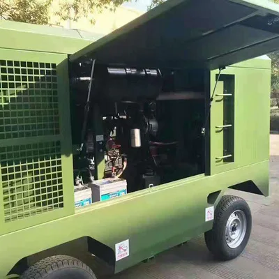 STARS high pressure portable 175 cfm air compressor for drilling machines