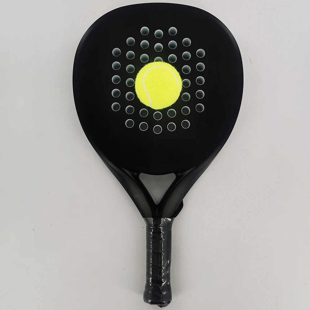 1 шт. падел теннис ракетки из углеродного волокна для сыпучих материалов уход за кожей лица Eva пены памяти средства ухода за кожей Шеи Core весло Спорт на открытом воздухе Профессиональный Взрослый играть в игры