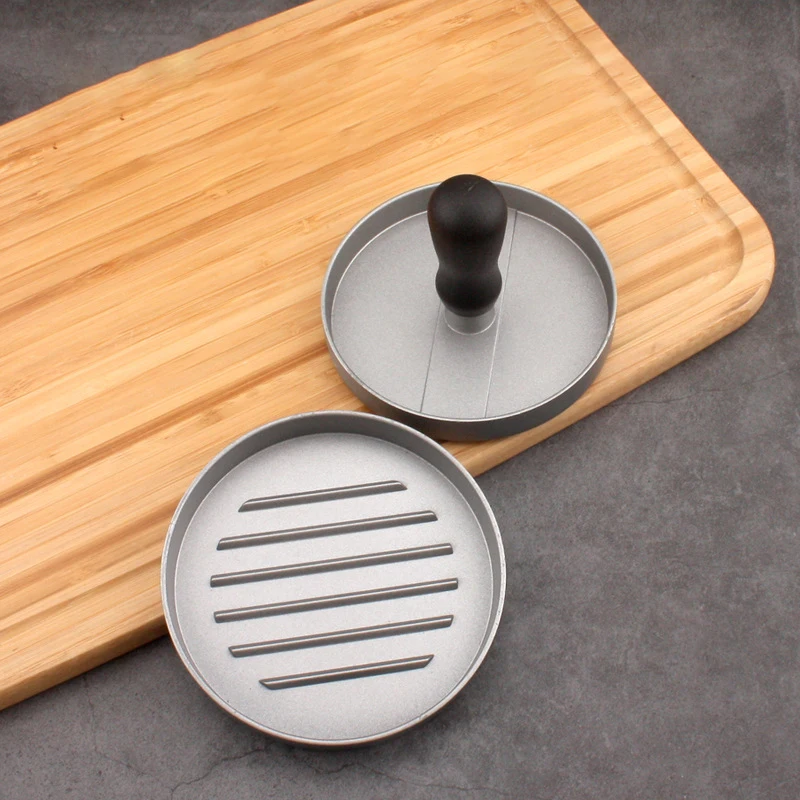 Hamburger manual non stick beef breakfast meat press filling mold pancake maker