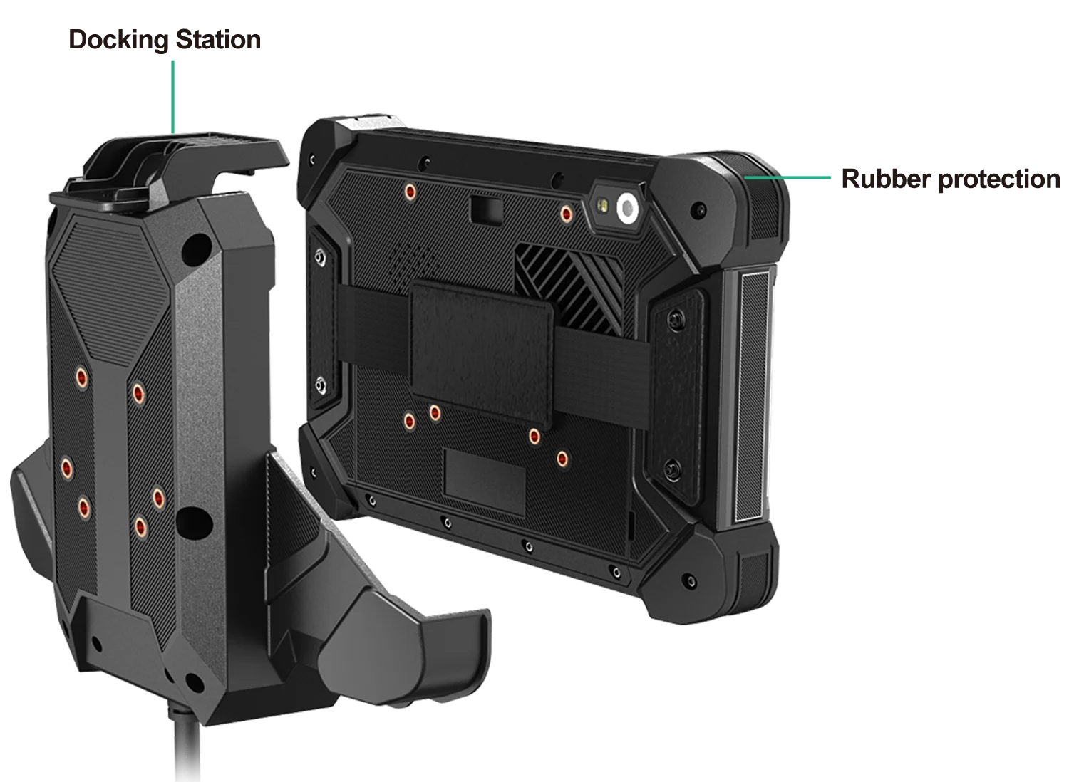 7 Inch IP67 ELD Industrial Android Rugged Embedded Computer with GPS 4G BT for Intelligent Transportation System
