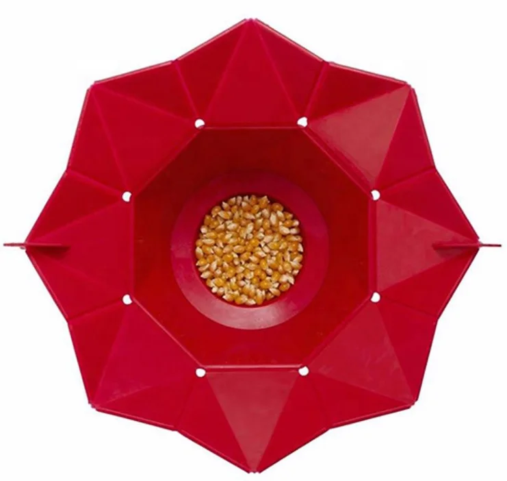 Wholesale Foldable Homemade popcorn popper Microwave Bowl Silicone Popcorn Maker