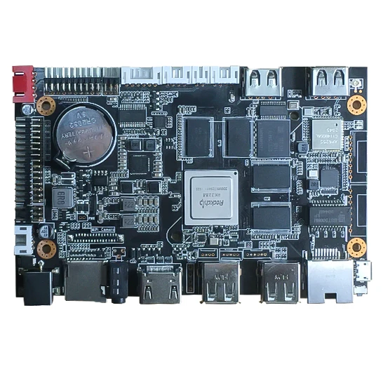 Плата управления цифровой вывеской Rockchip RK3288 с выходом LVDS для промышленной встроенной платы