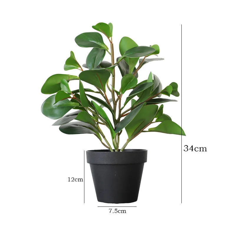 Wholesale Home Indoor Artificial Outdoor Evergreen Plants High Quality Plastic Ficus Tree Branches