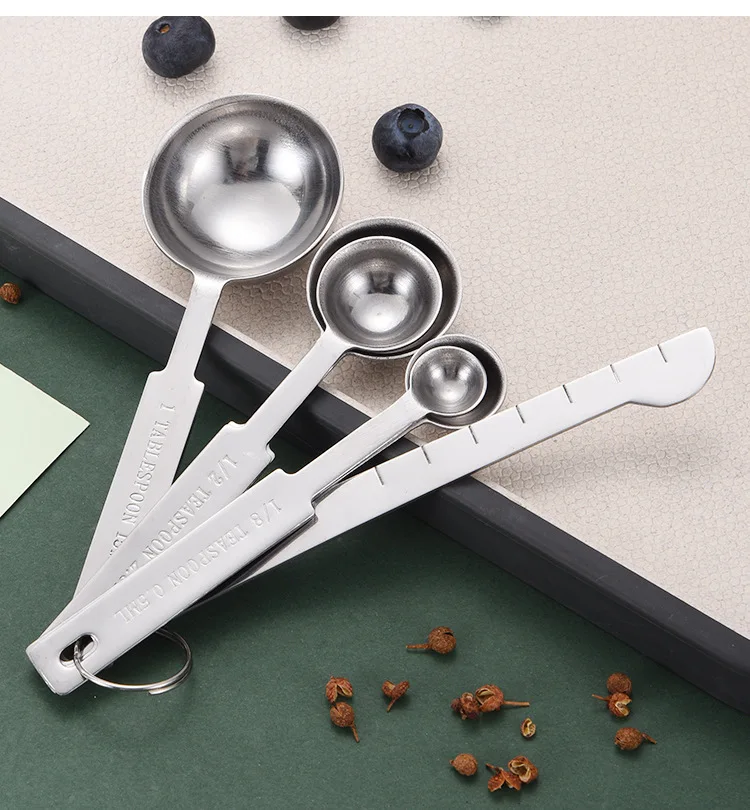 Wholesale Food Grade Stainless Steel Cooking Baking Tool Kitchen Seasoning Spoon 10 Gram Coffee Scoop