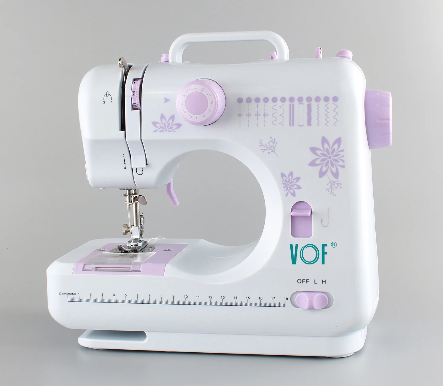  VOF 2021 New Design FHSM-505G Homeuse Multifunction Mini Sewing Machine with 12