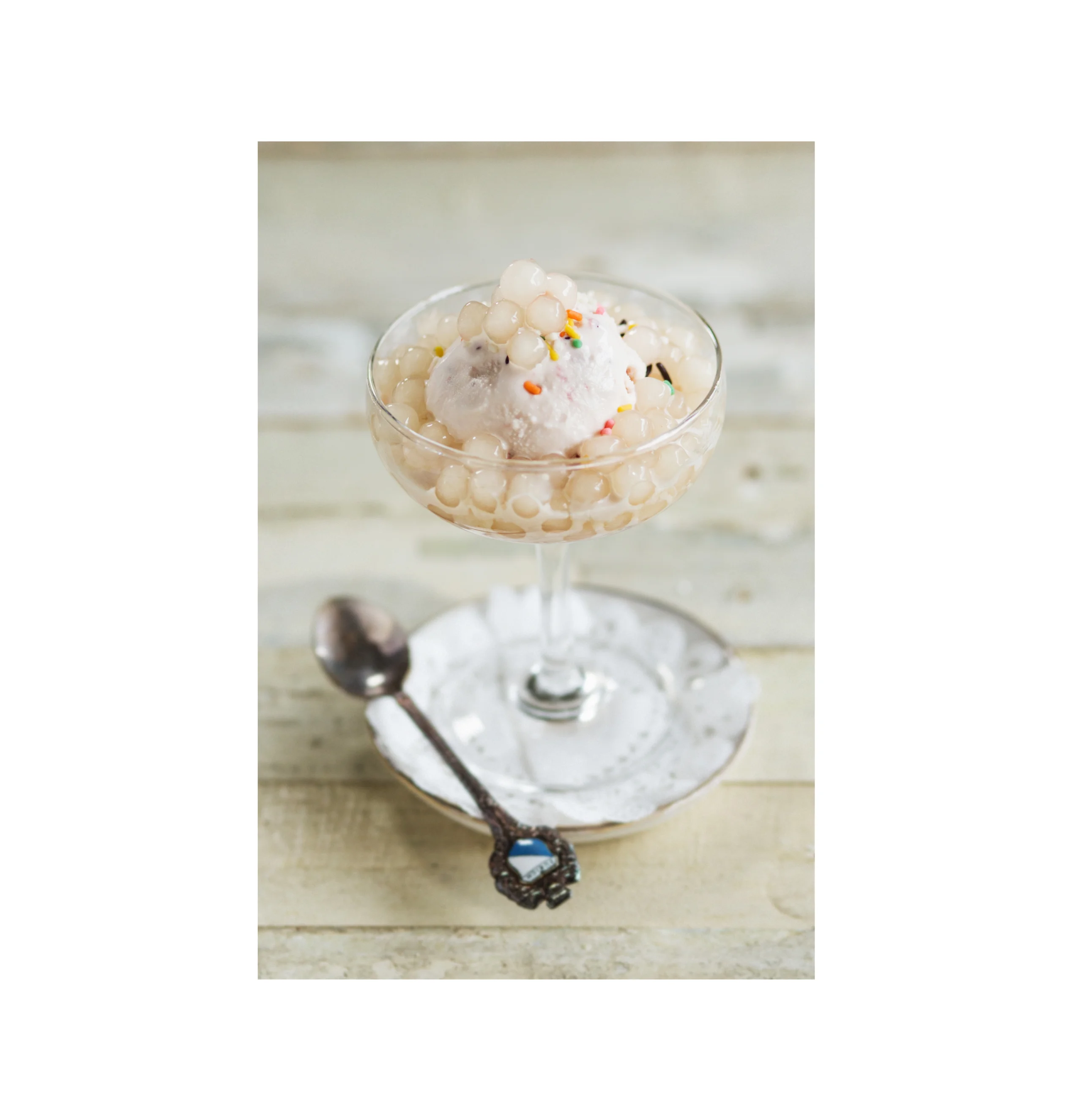 Premium Bubble Tea Ingredient Taiwanese Chewy Raw White Tapioca Boba Pearl 9.5mm For Sale