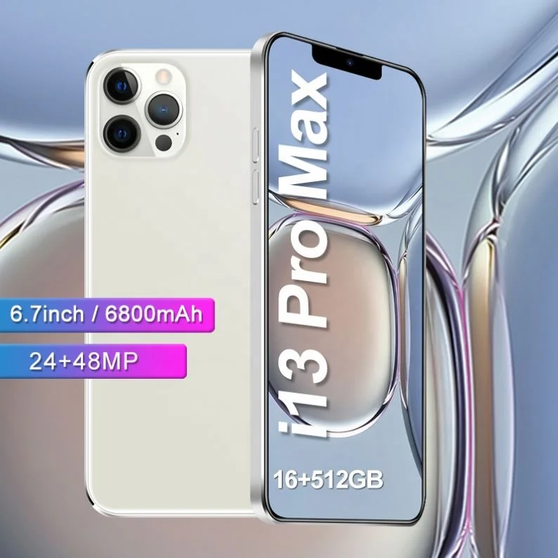 2021 Новый i13 pro max 6 7-глобальная версия оригинальный смартфон 16GB + 512GB продолжительное время работы в режиме ожидания: держатель для мобильного телефона