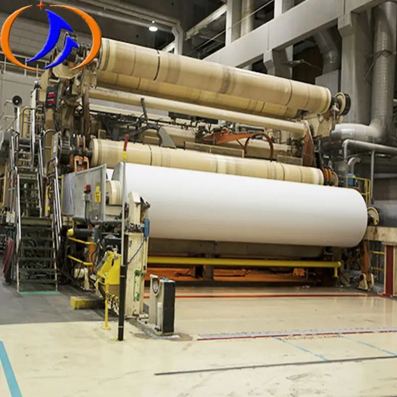 YDF wood bagasse bamboo banana waste paper recycling pulp A4 paper mill machinery