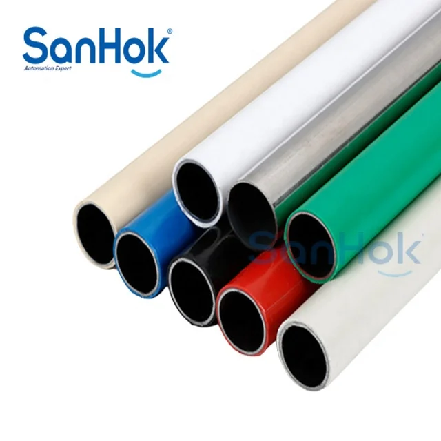 flexible beige compound pipe, ivory lean pipe system with ESD