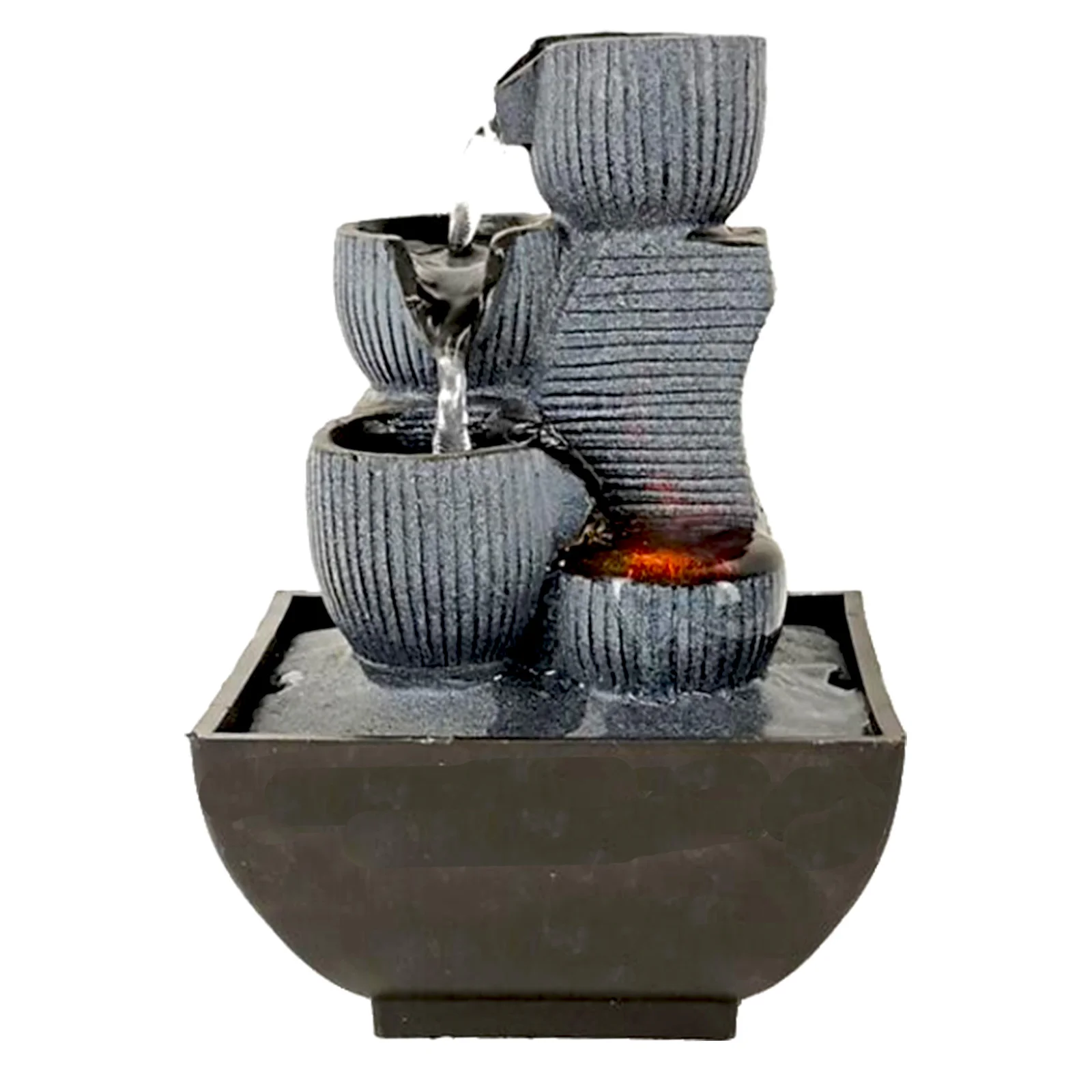 Newest Home Office Feng Shui Waterfall Tabletop Indoor Water Fountain