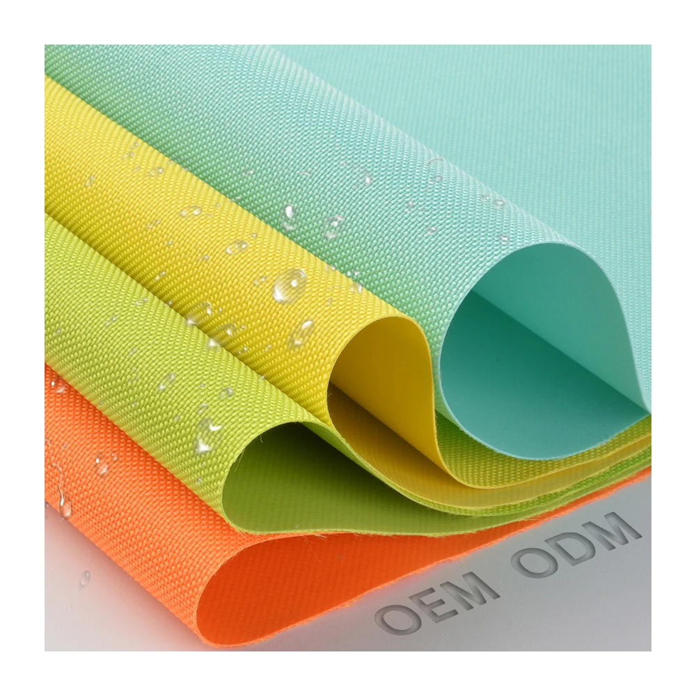 Wholesale waterproof 600D 100% polyester oxford pvc coated fabric for backpack oxford fabric