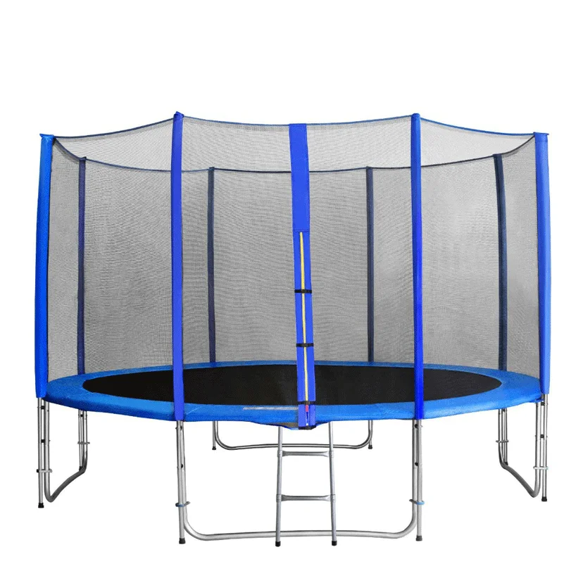 13ft China Factory Supply Unisex Large Outdoor Jumping Bed Trampoline Customized Multi-Color Pp And Pvc