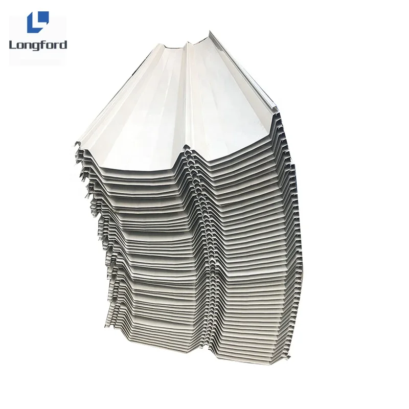 Roofing Sheet Coated Cheap Metal Hot Sale Galvanized Corrugated Tile for Roof White Color 460-980 Type Prepainted 0.30-0.60mm