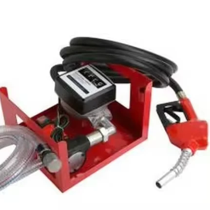 Насос распределителя дизельного топлива 12v с шлангом соплом и расходомером