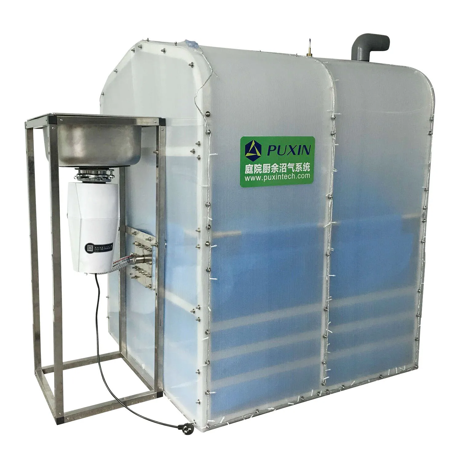 Methane Gas from Restaurant Home Food Waste Biogas Anaerobic Digester for Sale
