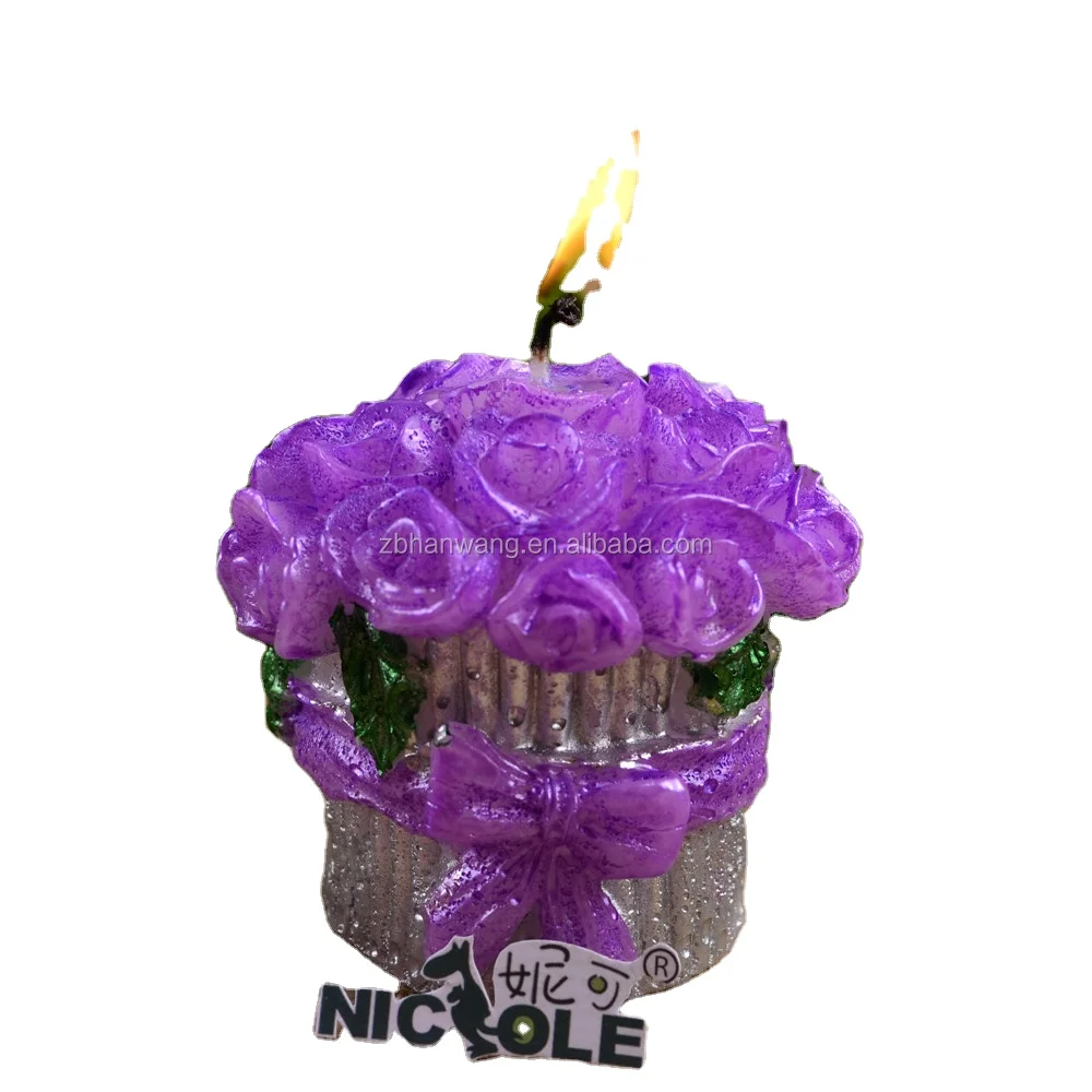 LZ0004 FOB zibo distinctive silicone 3D candle forms molds