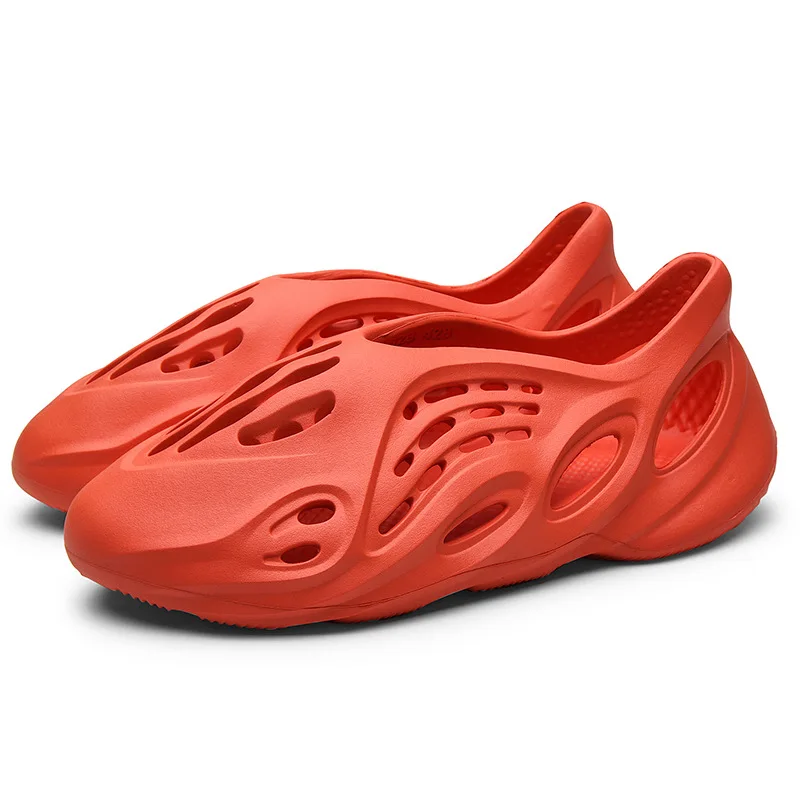 Мужские летние тапочки с дырками, обувь с дырками, новинка 2020