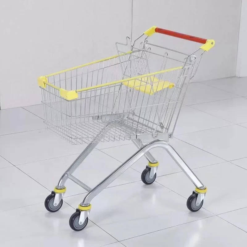 European Supermarket Shopping Cart