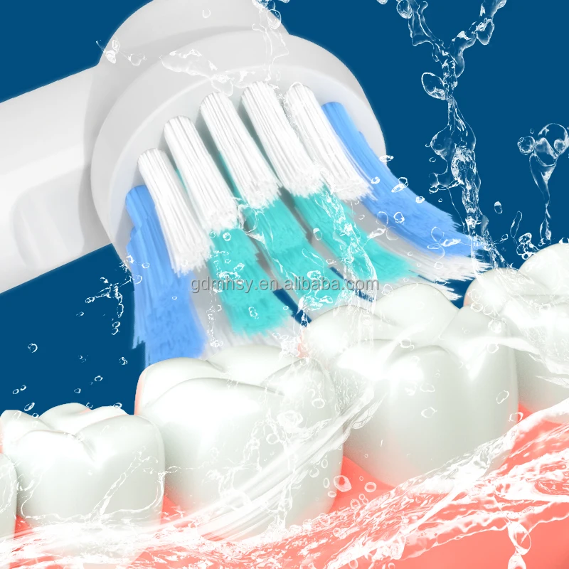 Эксклюзивная распродажа семьи упакованы для взрослых отбеливание поворотная головка совместимый Электрический электрическая зубная щетка аккумуляторная зубная головки Eb-17A/SB17A