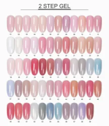 CX Beauty телесный УФ светодиодный отмачиваемый резиновый базовый гель для французского маникюра 59 натуральных цветов