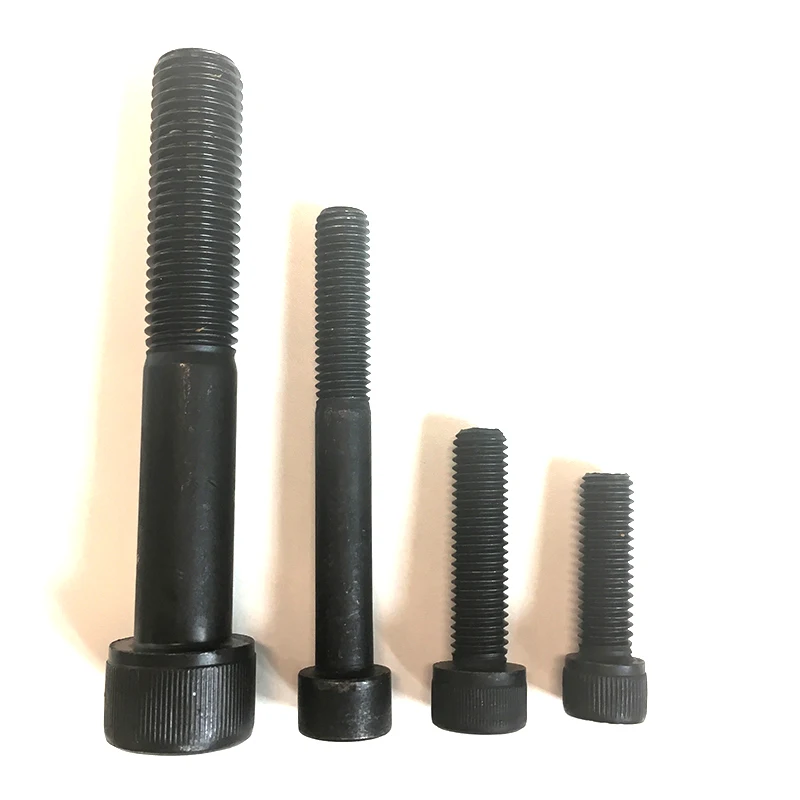 Black Hex Screw Bolt Din933 M6 Bouten M10  Fasteners Hexagon Bolts Grade 8.8 Hex Head Bolt