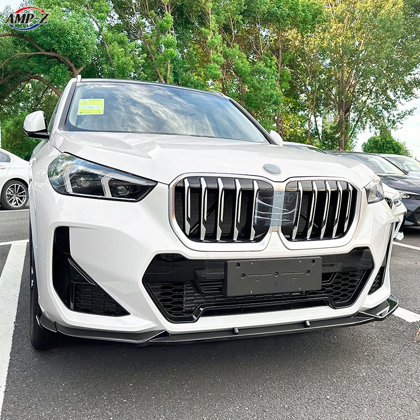 AMP-Z Hot Sale Factory Price High Quality Plastic Material Front Bumper Lip Splitter For BMW X1 U11 M Sport 2023+
