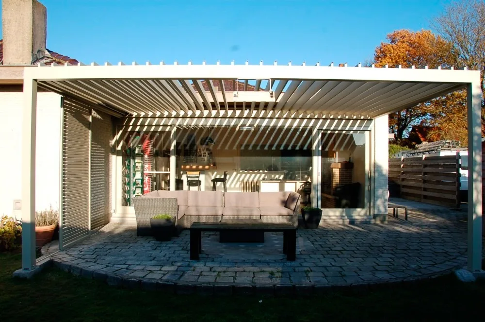 TOMA AS2047 outdoor aluminium blinds for pergola aluminium pergola 4x4m 6x4